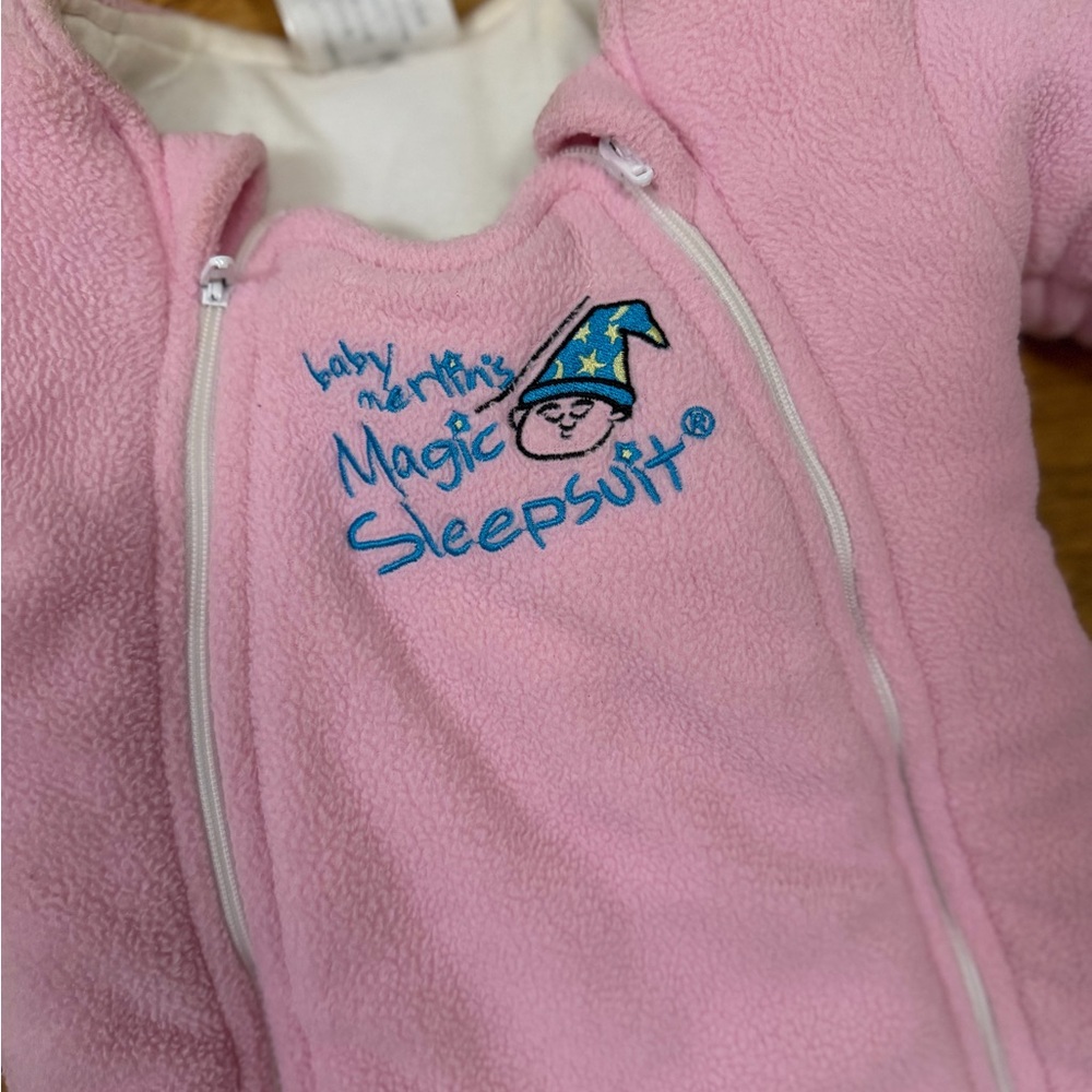 Baby Merlin's Magic Sleepsuit Cozy Pink Sleep Sack